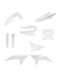 Pełny zestaw plastików Acerbis KTM (wybrane modele) biały
