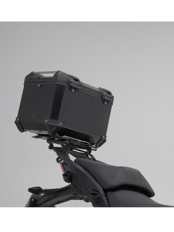 Zestaw: kufry boczne + kufer centralny TRAX ADV + stelaże SW-MOTECH do motocykla Ducati Multistrada V4 / S (20-)/ Pikes Peak (21-)/ Rally (23-) czarne
