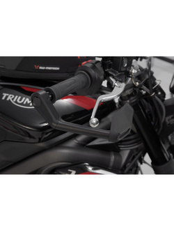 Osłony klamki hamulca i sprzęgła z osłoną przed wiatrem Sw-Motech Triumph Street Triple 765 R / S / S A2 (660 ccm) (17-)