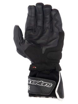 Rękawice motocyklowe skórzane Alpinestars SP-8 V3 Air czarno-biało-czerwone