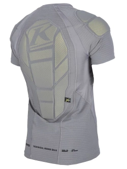 Koszulka z ochraniaczami Klim Tactical SS szara