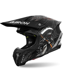 Kask enduro Airoh Twist 3 Arcade czarno-szary