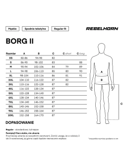 Spodnie motocyklowe tekstylne Rebelhorn Borg II czarno-szare