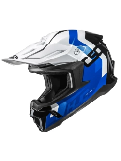 Kask enduro HJC C50 Primal biało-niebieski