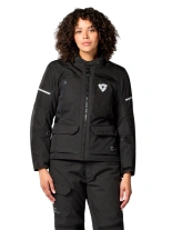 Kurtka motocyklowa damska tekstylna REV’IT! Convergent H2O czarna