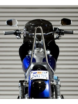 Oparcie pasażera Biltwell Exfil wybrane modele Harley-Davidson chromowane