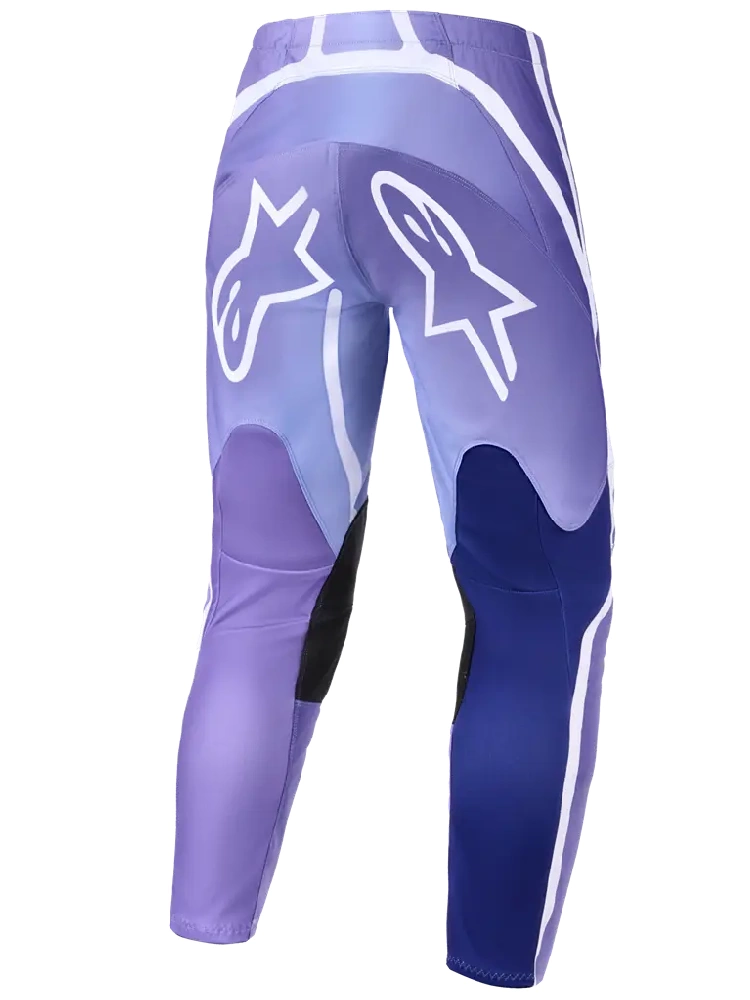 Spodnie cross damskie Alpinestars MX Fluid Apex fioletowo-białe
