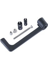 Osłona dźwigni hamulca R&G Ducati, Triumph, Suzuki (wybrane modele) czarna