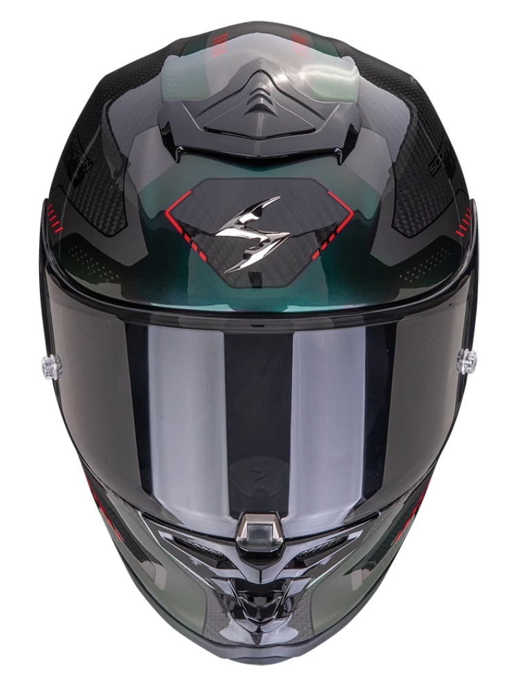 Kask integralny Scorpion EXO-R1 EVO Carbon Air Propel czarno-zielony