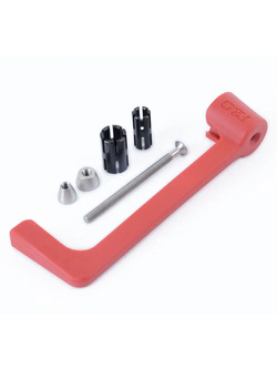 Osłona dźwigni hamulca/ sprzęgła R&G do Kawasaki ZX-6R (05-24)/ ZX-10R (06-20) czerwona