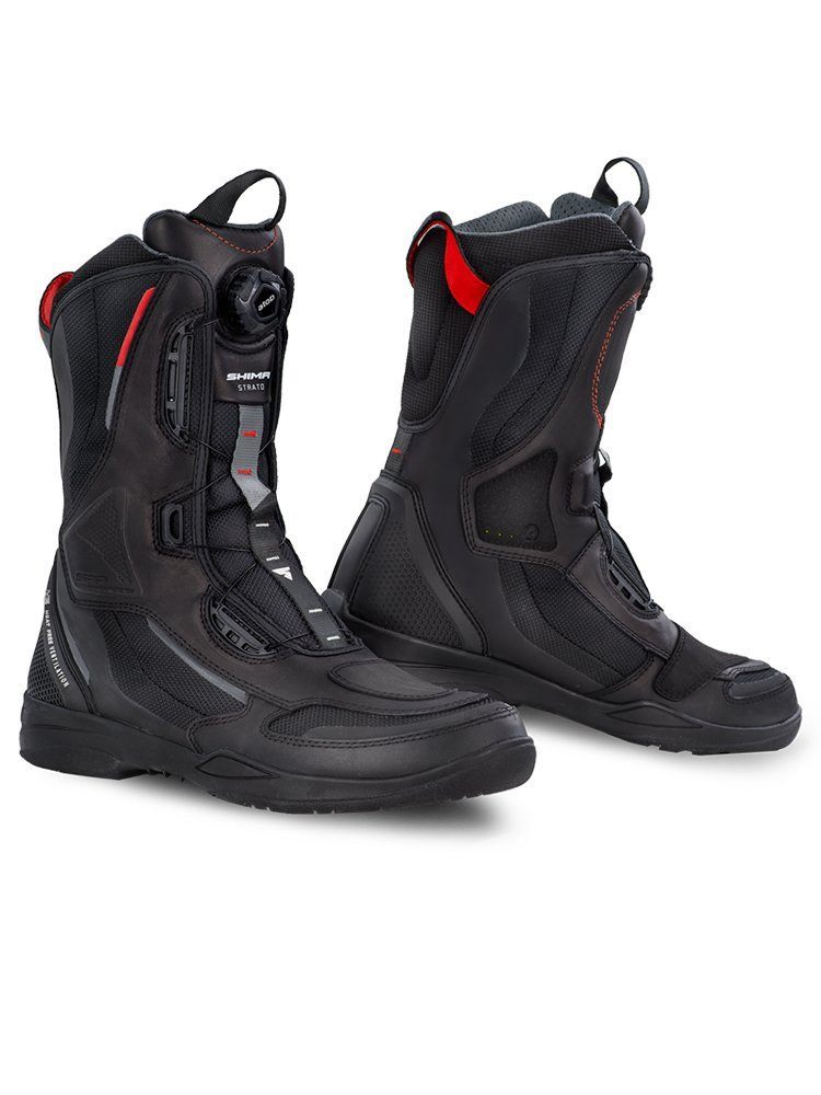 Buty motocyklowe damskie Shima Strato czarne