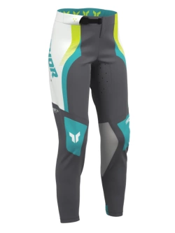 Spodnie cross damskie Thor Sportmode Velocity szaro-niebieskie