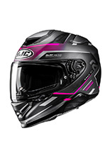 Kask integralny HJC RPHA 71 Ellon czarno-fioletowy