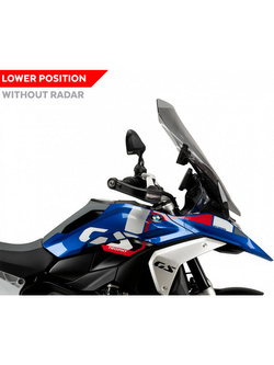 Szyba motocyklowa turystyczna PUIG BMW R 1300 GS (23-24) lekko przyciemniana [bez radaru AAC]