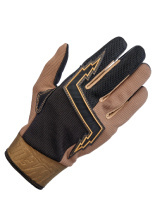 Rękawice cross Biltwell Baja brązowo-czarne