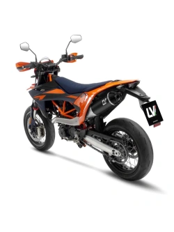 Tłumik motocyklowy LeoVince LV One Evo czarny KTM/ Husqvarna (wybrane modele) [z homologacją]