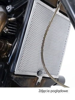 Osłona chłodnicy R&G aluminiowa do Triumpha Scrambler 1200 XC/XE (19-) czarna