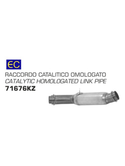 Rura łącząca Arrow z katalizatorem - KTM 1290 SuperDuke R [17-19]