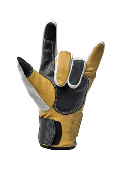 Rękawice motocyklowe Biltwell Belden szaro-brązowe