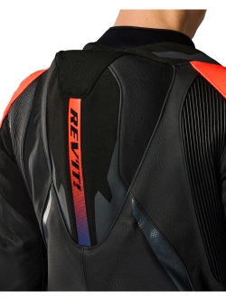 Kurtka motocyklowa skórzana REV’IT! Hyperspeed 3 Pro czarno-czerwona