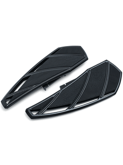 Podesty kierowcy lub pasażera Phantom Kuryakyn do Harley Davidson (’83-’20 Electra Glides, Road Glides, Road Kings, Street Glides, Tour Glides, Trikes, ‘86-’17 FL Softail Models & '12-'16 Dyna Switchback) czarne