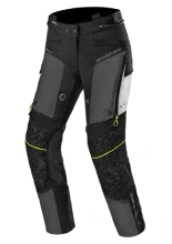 Spodnie motocyklowe damskie tekstylne Shima Tracker czarno-szare
