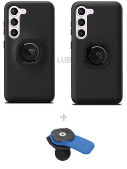 Zestaw: etui na telefon Samsung Galaxy S23 oraz uchwyt kulowy Quad Lock