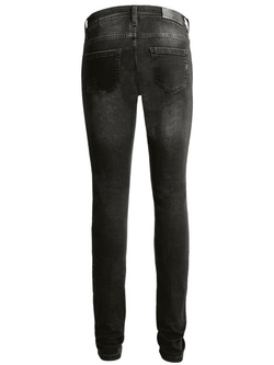 Spodnie motocyklowe jeansowe John Doe High Waist Betty czarne