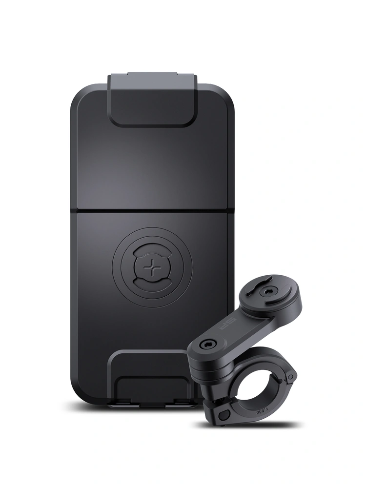 Zestaw na motocykl: uniwersalne etui na telefon Sp Connect LT (rozmiar L) + uchwyt na kierownicę Moto Mount LT