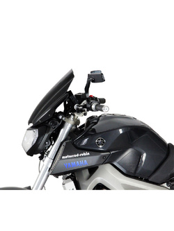 Szyba motocyklowa MRA Racing "NRM" Yamaha FZ-09 [14-16] czarna