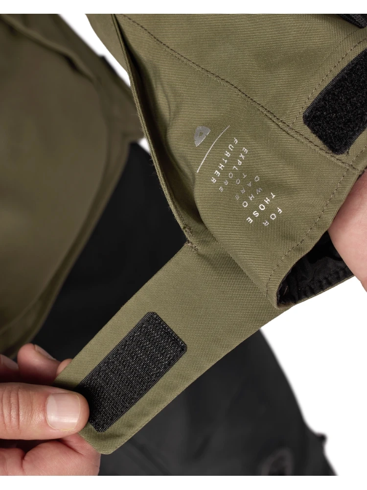 Kurtka motocyklowa tekstylna REV'IT! Dominator 3 GTX czarno-zielona