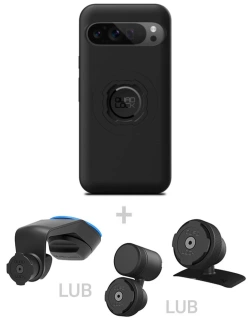 Zestaw do samochodu: etui MAG na telefon Google Pixel 9 Pro XL (magnetyczne) + mocowanie Quad Lock