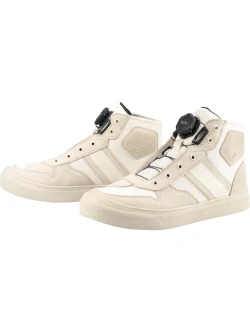 Buty motocyklowe Icon Dog Days CE białe