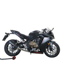 Pełny układ wydechowy G.P.R Furore Nero [Black Aluminium] - Honda CBR 650 F [14-16]
