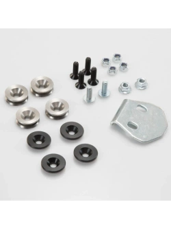 Zestaw: kufer centralny czarny TRAX ADV + stelaż Adventure-rack SW-Motech CF Moto 450MT (23-)/ 800 MT-X (24-) [poj.: 38 L]