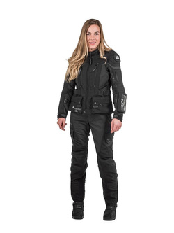 Kurtka motocyklowa damska tekstylna Touratech Companero Summer Traveller czarna