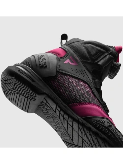 Buty motocyklowe Rebelhorn Core czarno-różowe