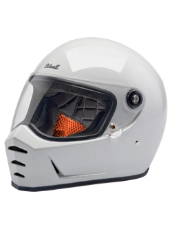 Kask integralny Biltwell Lane Splitter Solid biały