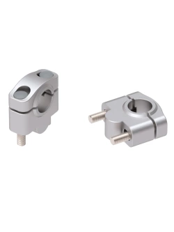 Podwyższenie kierownicy Hepco&Becker Suzuki B-King (08-10) [25 mm w górę] srebrne