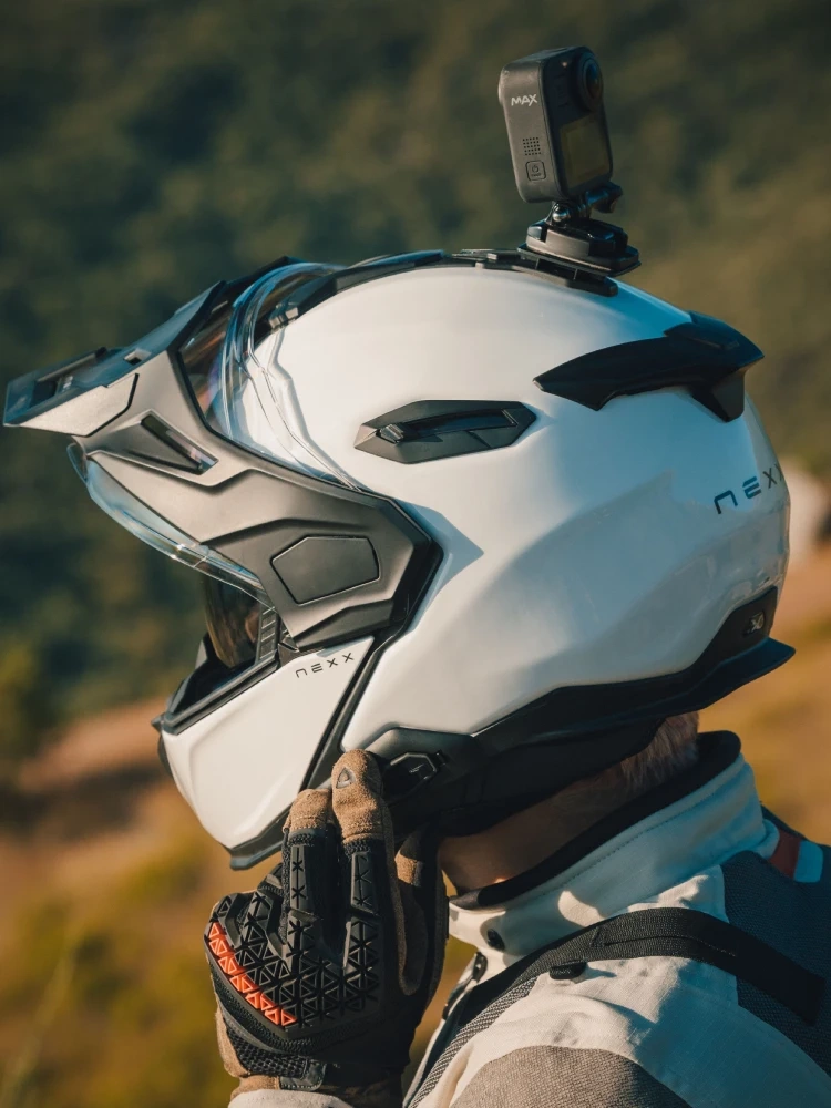 Kask adventure Nexx X.Lifecountry Plain biały