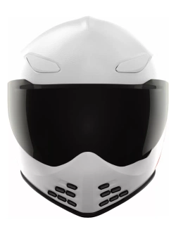 Kask integralny Icon Domain Slabtown biało-czerwono-czarny