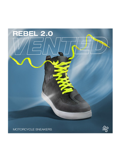 Buty motocyklowe Shima Rebel 2.0 Vent czarne