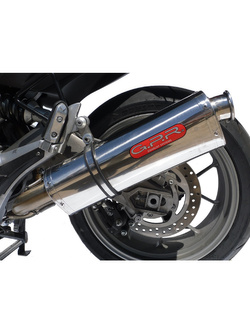 Podwójny Tłumik G.P.R Trioval [Mid-Line, Stainless Steel] - Aprilia Mana 850 - Gt [07-16] 