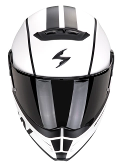 Kask integralny Scorpion Covert-FX Danko biało-czarny matowy