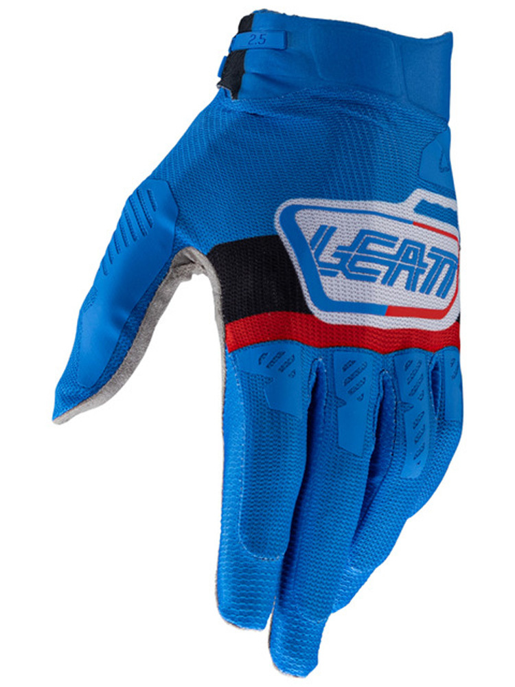 Rękawice cross Leatt Moto 2.5 X-Flow Pitboard Royal niebieskie