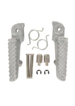 Podnóżki motocyklowe kierowcy BikeTec Honda CBR 600RR (07-14) srebrne