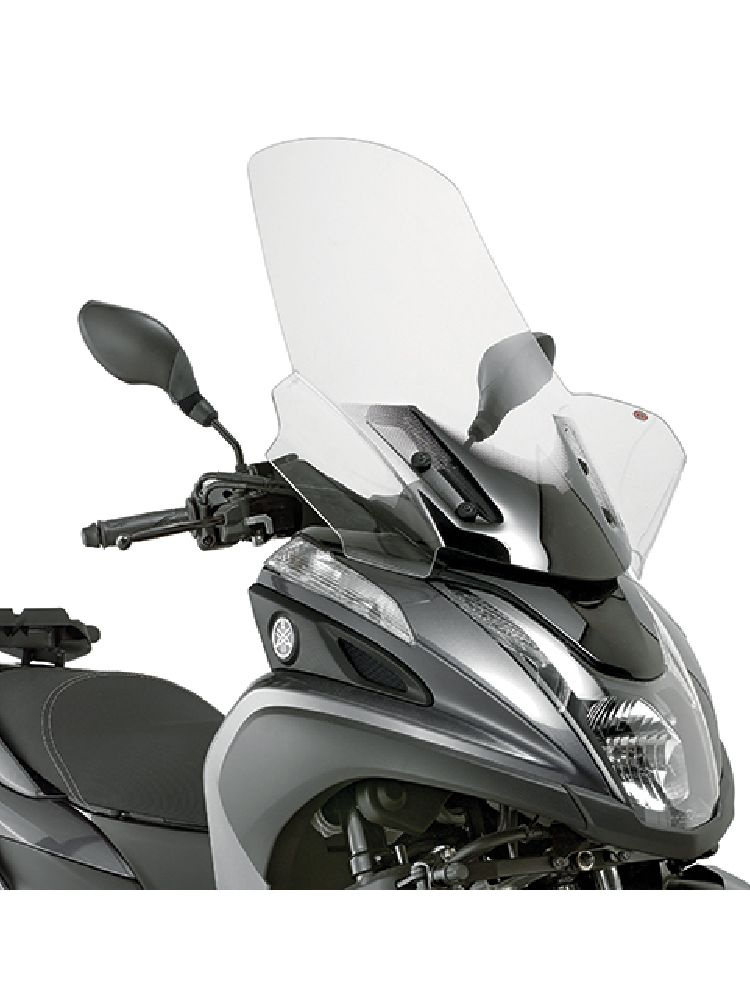 Szyba do skutera Kappa Yamaha Tricity 125-155 (14-24) przezroczysta [bez mocowania]
