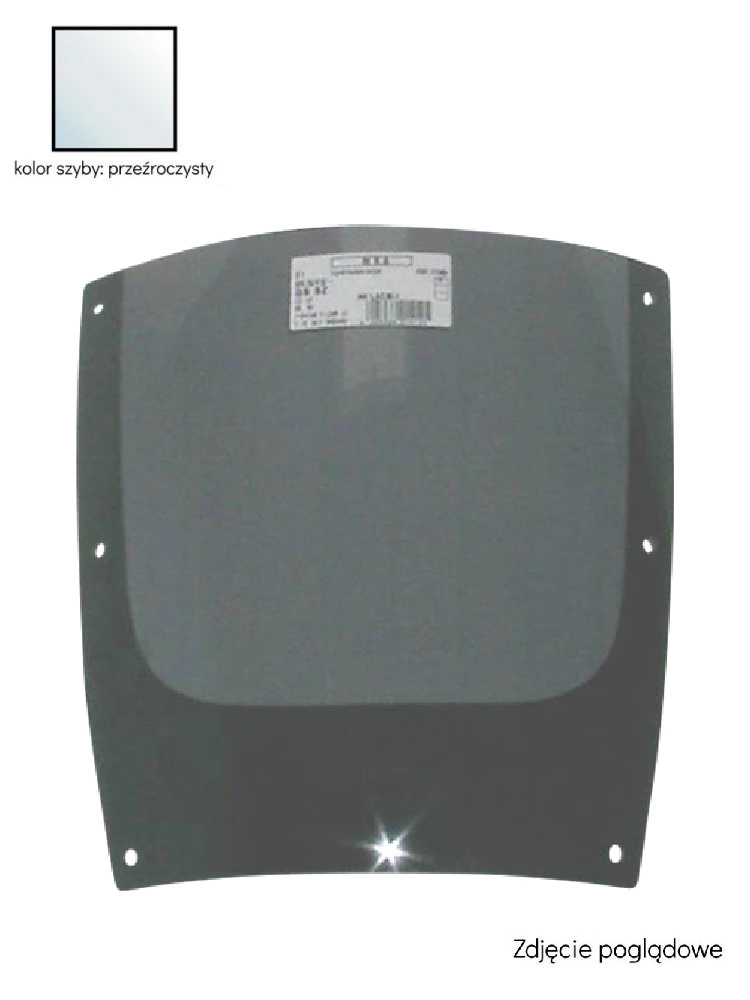 Szyba motocyklowa MRA oryginalny kształt "O" Kawasaki GPX 750 R (wszystkie roczniki) przeźroczysta
