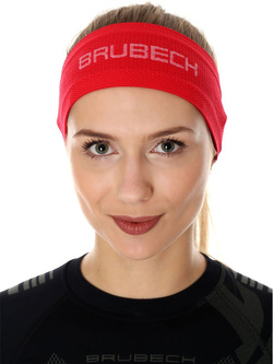 Opaska Brubeck 3D Pro unisex czerwona