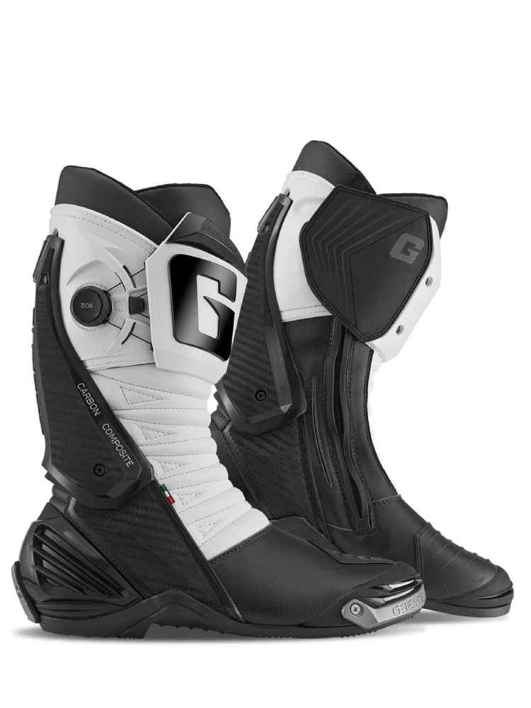 Buty motocyklowe Gaerne GP1 LS czarno-białe